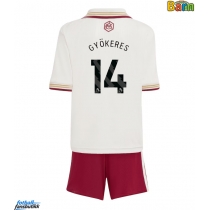 Arsenal Viktor Gyokeres #14 Tredjedraktsett Barn 2025-26 Kortermet (+ Korte bukser)